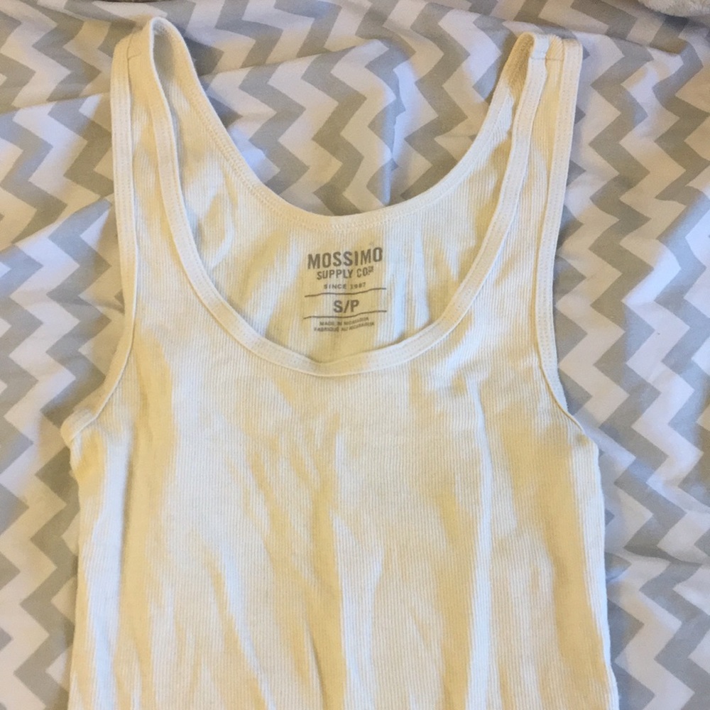 Cream tank top